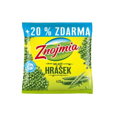 Zojmia Mladý hrášek +20% 420 g